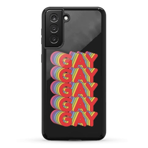 Gay Retro Rainbow Phone Case